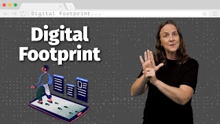 Digital Footprint - (Digital Citizenship Lesson Vocabulary)