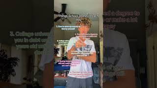 Things School Doesn’t Teach You