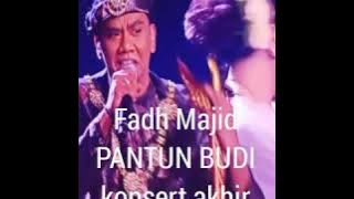 FADH MAJID - Pantun Budi | Big Stage 2020 konsert akhir