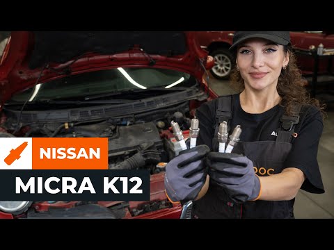How to change spark plug on NISSAN MICRA K12 [TUTORIAL AUTODOC]