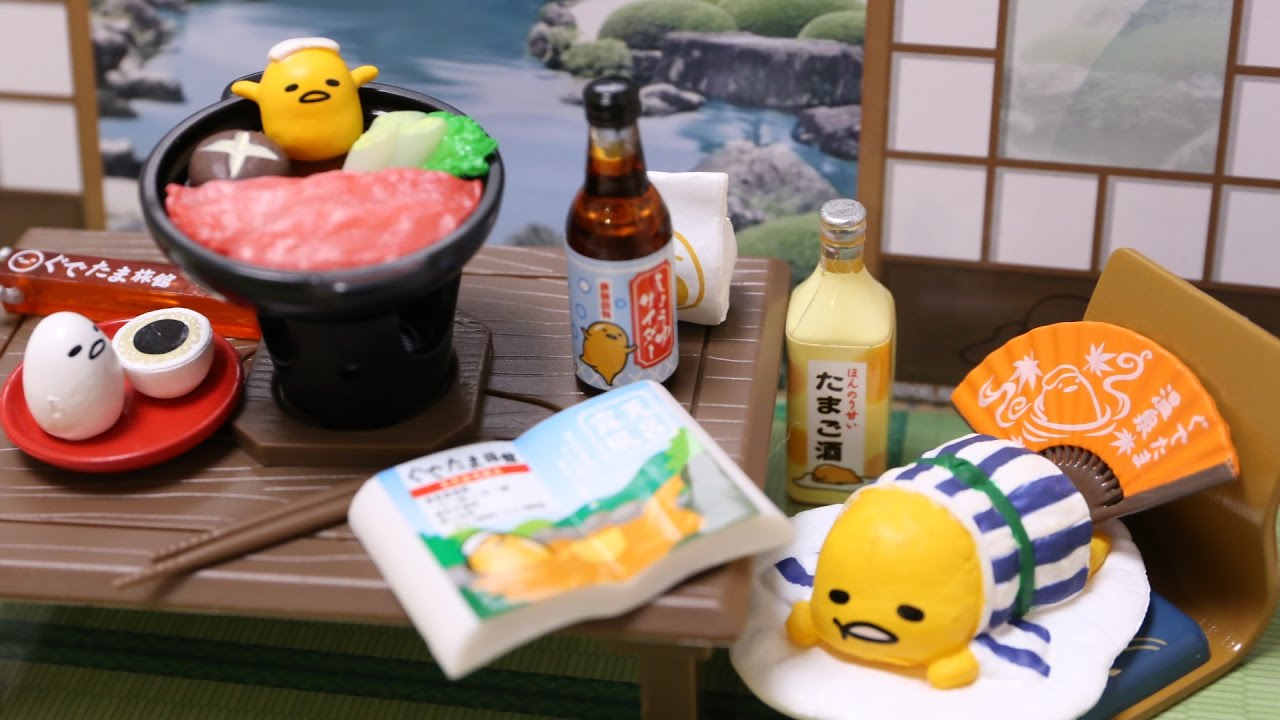 Download Gudetama Ryokan Re Ment Youtube Free HD Wallpaper Gudetama Ryokan Re Ment Youtube Desktop Wallpaper