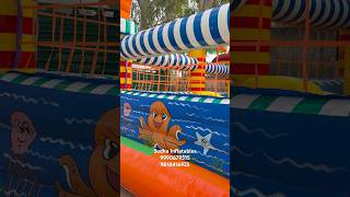 Ocean theme bouncy 25x25 jumping 9990679515 #sudhainflatables #inflatablebouncy #jhoola