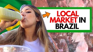 STREET FOOD IN BRAZIL LOCAL MARKET BALI LIFE BRAZIL