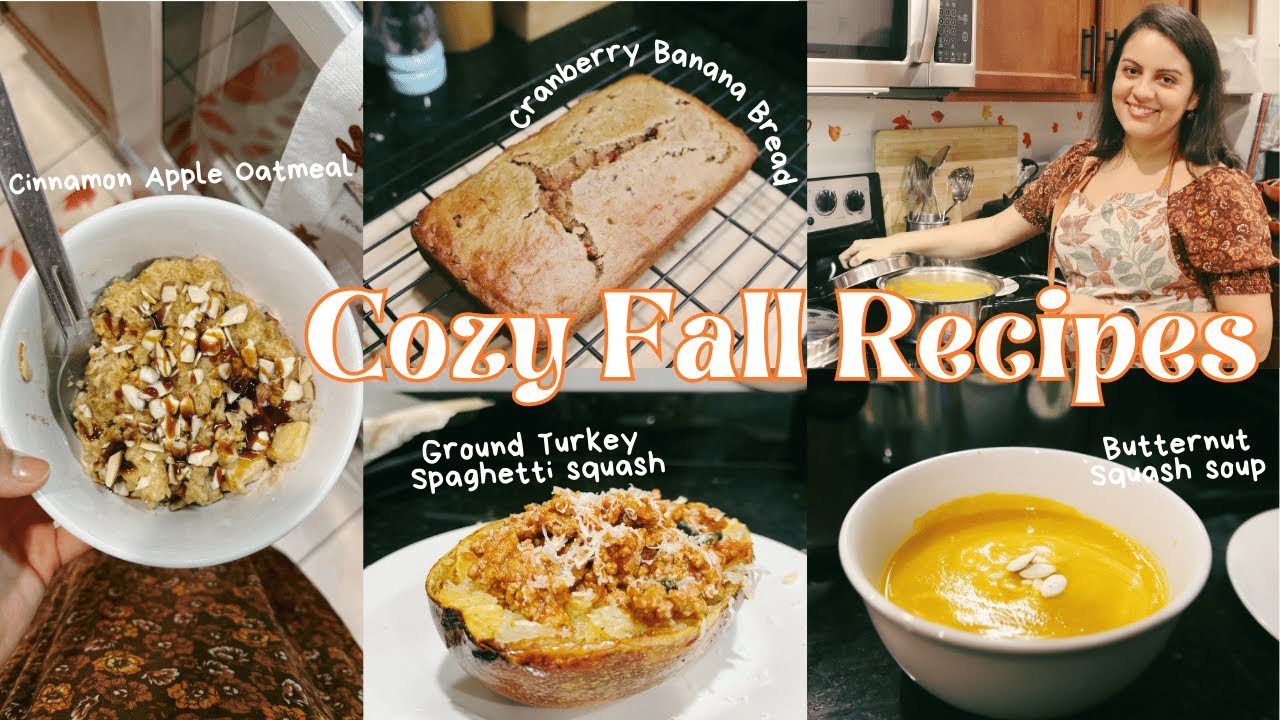 Fall Cooking Ideas 2025 | Simple & Delicious Seasonal Dishes