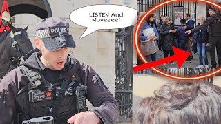 "He's Had Enough"! Heated Confrontation! (Police vs Tourists)