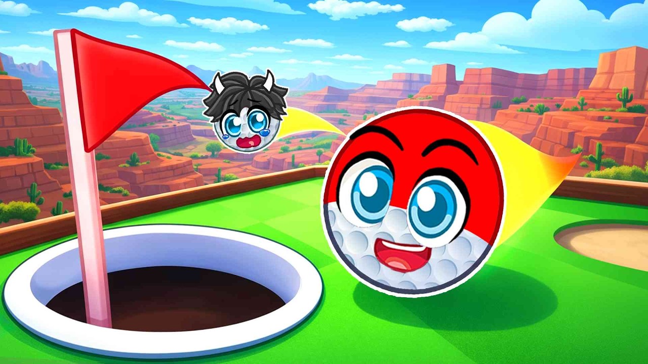 Vi Spillede Minigolf Igen i Roblox!