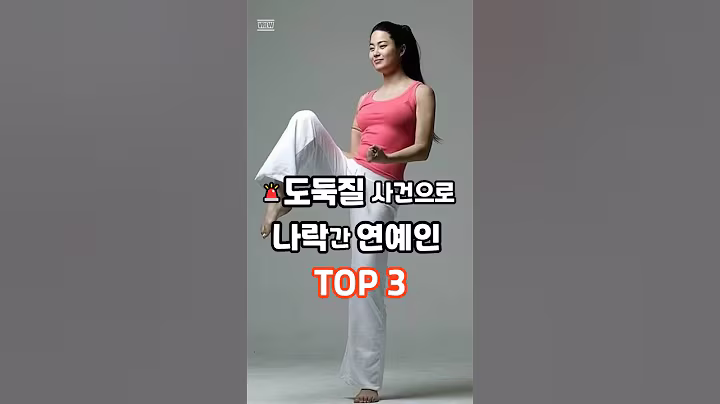🚨도둑질 사건으로 나락 간 연예인 TOP3