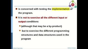 SE U5 Software Testing WB Testing Path TEsting