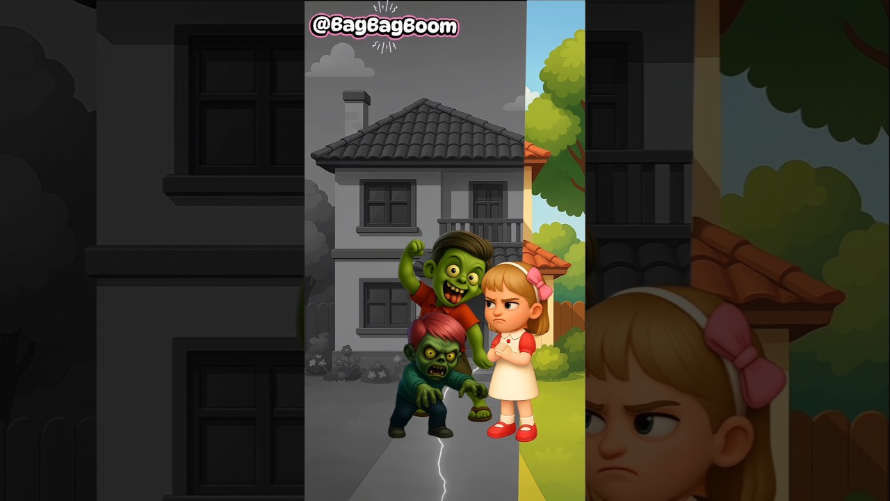 DANCE BATTLE AGAINST ZOMBIE 😆😆 #animation #cartoon #memes #trending #fyp #funny #comedy #shorts