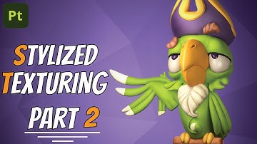 Stylized Texturing in Adobe Substance 3D Painter - Part 2