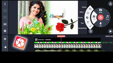 new full screen Whatsapp status video editing in kinemaster|#maeditor