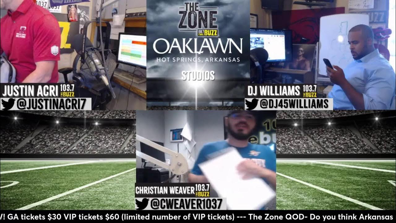 The Zone with Justin Acri and DJ Williams is LIVE! - YouTube