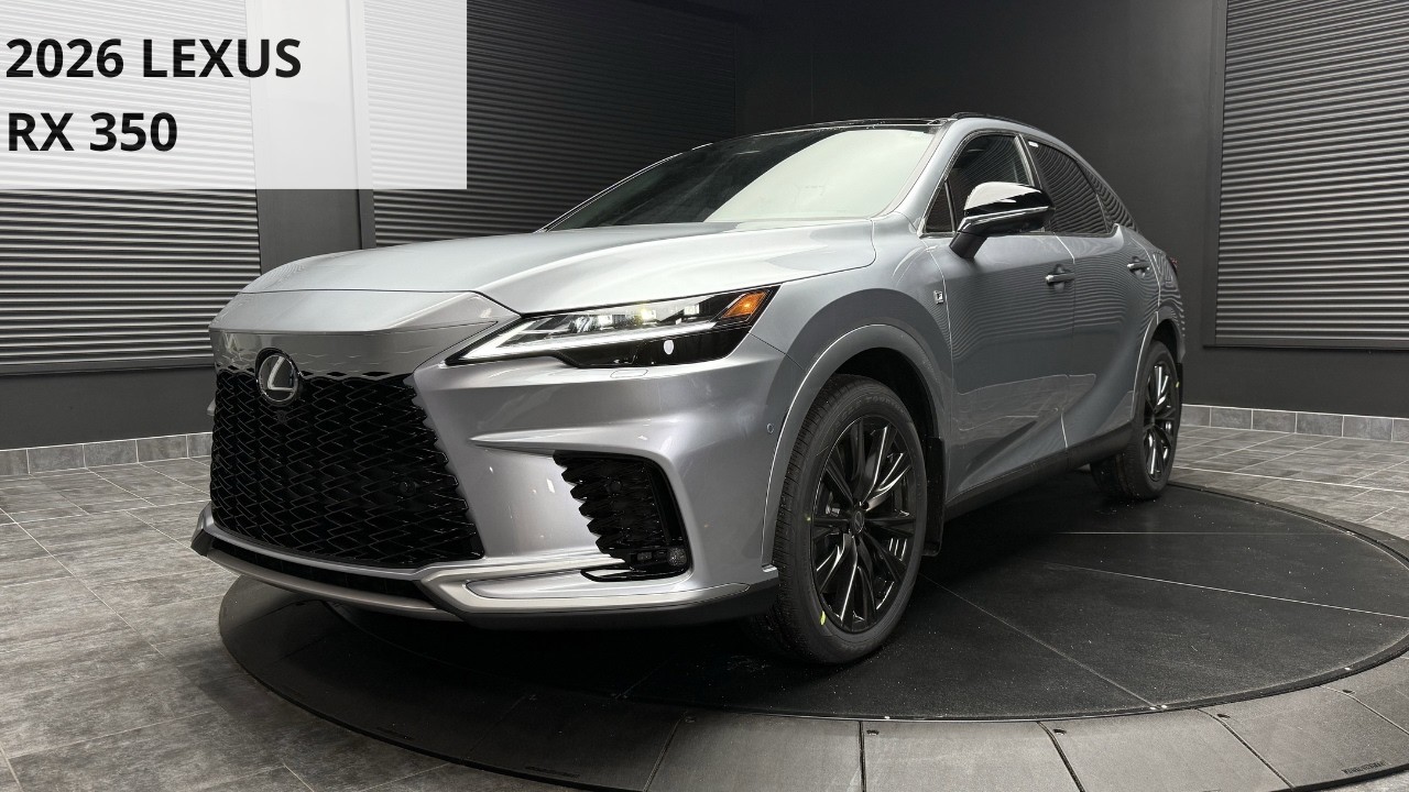 NEW 2026 Lexus RX 350 | AWD | F- Sport 3 Package - YouTube