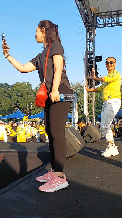 Menyala 🔥 Senam Gembira Tegalega Bandung ‼️ #shorts #rhonyramones