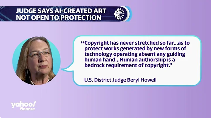 AI-generated art not protected by copyright law, judge rules - DayDayNews