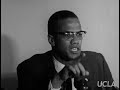 Malcolm X press conference on deadly police raid in Los Angeles (footage excerpt, 1962)