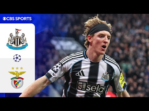 Newcastle United vs. Benfica: Extended Highlights | UCL League Phase MD 3 | CBS Sports Golazo