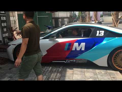 Wrap | Dán decal tem ghép oto bmw i8