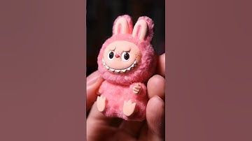 DIY mini Labubu 🩷 Pink and CUTE