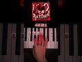 NO BATIDÃO on Piano 🎹 Easy Number Tutorial!#trending #funk #phonk #nobat #pianotutorial #pianocover