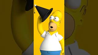 Homer tries magic tricks #funny #simson #ai