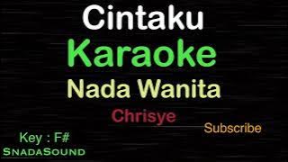CINTAKU-Chrisye|KARAOKE NADA WANITA​⁠ -Female-Cewek-Perempuan@UcokkuYasir