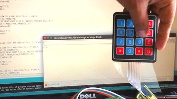 Read Data from a 4*4 Switch Matrix using 4 Digital Outputs (instead of 8) of Arduino