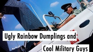 LIFE VLOG CHINA: Ugly Rainbow Dumplings and Cool Military Guys // 中国生活：难看的饺子还有很酷的小军
