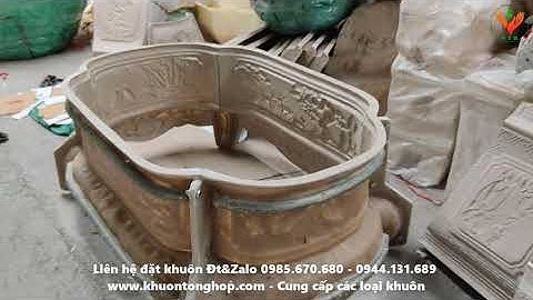 Khuôn chậu bể khánh composite | Khuôn Tổng Hợp