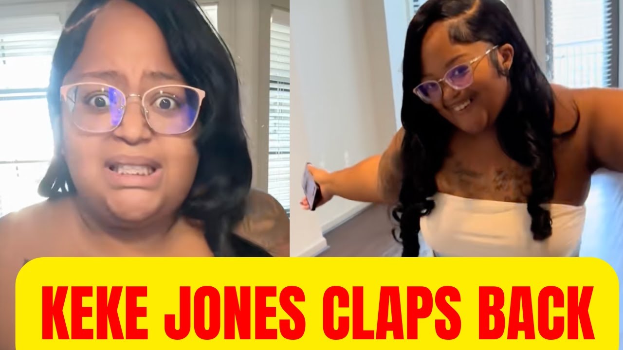 Keke Jones Wedding Dress Lady Claps back at her Mom in Law, the EX Wife, and H8TERS