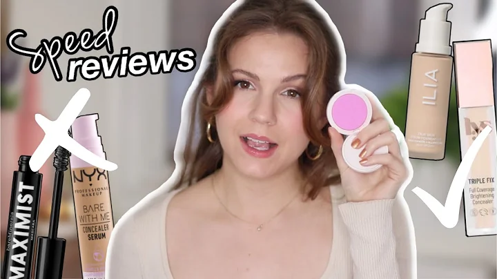 SPEED REVIEWS// Best & Worst New Makeup 2022