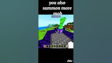 How to summon any mob with command block infinite #minecraft #minecraftshorts #minecraftsecret