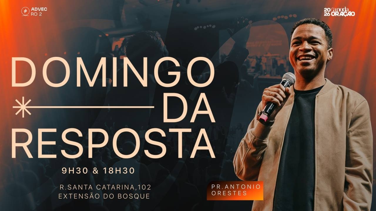DOMINGO DA RESPOSTA- PR.ANTONIO ORESTES