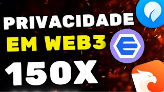 Top 5 Criptomoedas Web3 com Privacidade - Até 150X Retorno.