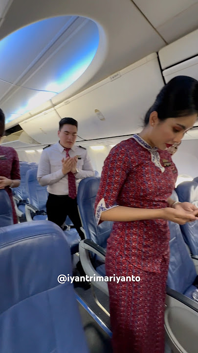 Berdoa sebelum terbang #pilot #flightattendant #pramugari #pramugara #cabincrew #lionair