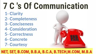 7 C's of Communication 🗣[ Principles of Effective Communication ] For NET, SET, B.COM, B.B.A, B.C.A screenshot 5
