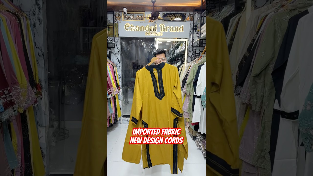 Imported Fabric New Design Cord Set Size M to 3XL 