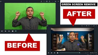 How To Remove Green Screen Background Video in Filmora 9 Editing