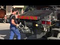 Putzmeister: Cleaning of a truck-mounted concrete pump
