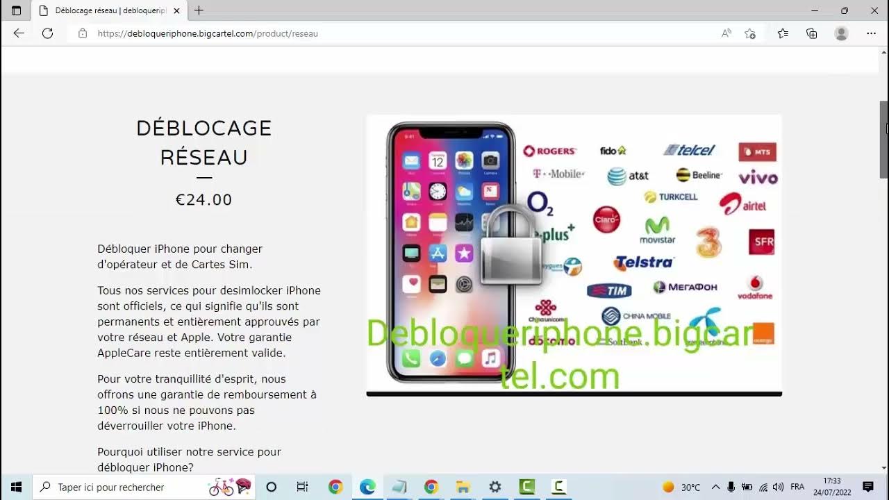 Comment débloquer iPhone pour tout opérateur desimlocker iPhone pour changer de cartes SIM