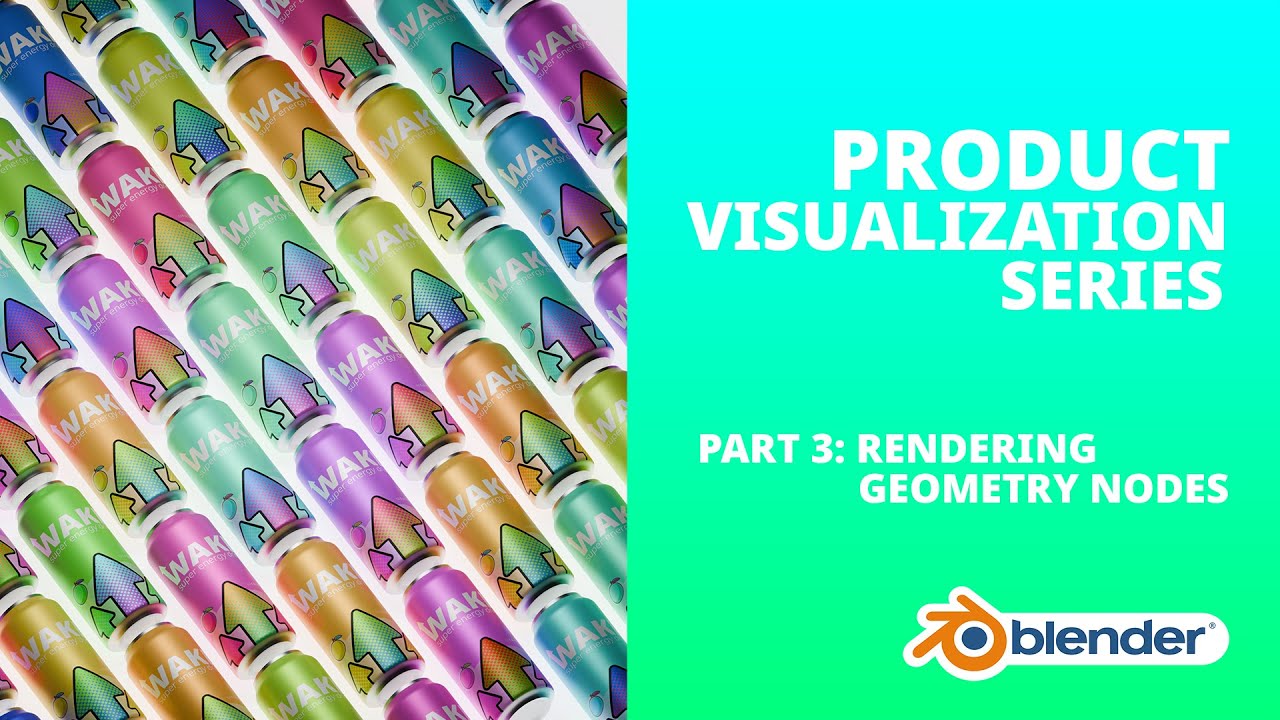Product Visualization Series / Part 3: Rendering & Geometry Nodes ...