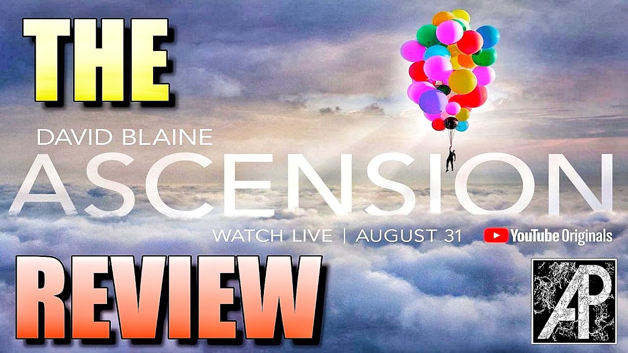 DAVID BLAINE ASCENSION (MAGICIAN REVIEW) YouTube