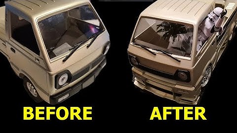 WPL D12 Body Kit and Drift Tire Install