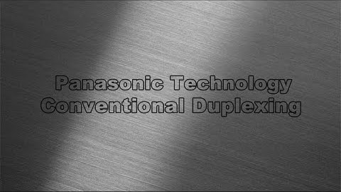 Conventional Duplexing