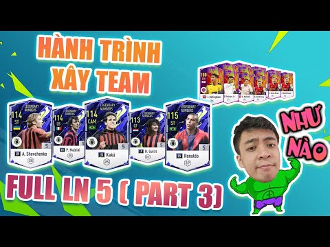 Video Hành trình xây team AC Milan full LN +5 acc Hakumen... - youtube