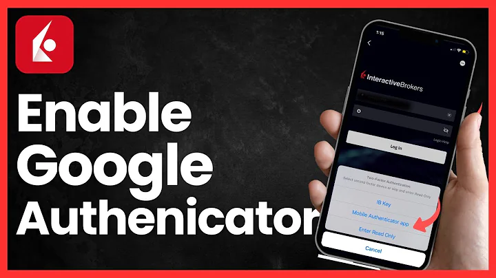 How Use Google Authenticator to with Interactive Brokers