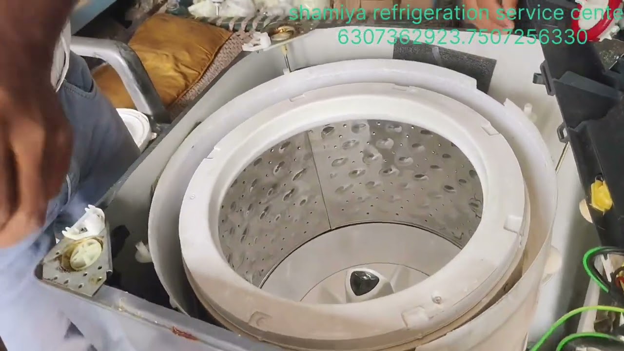 whirlpool automatic washing machine top loding spine not working problem