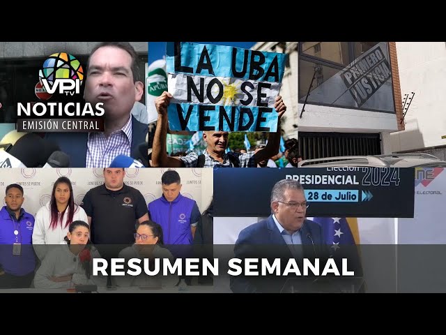 Resumen Semanal de Noticias del 22 al 26 de Abril de 2024 - VPItv