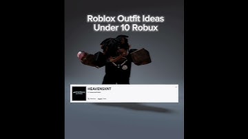Roblox Outfit Ideas (Under 10 Robux for Men and Women)