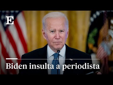 BIDEN INSULTA a un PERIODISTA  | EL PAÍS